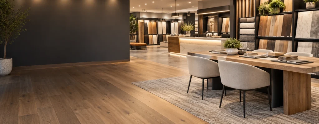 Flooring showroom inspiration